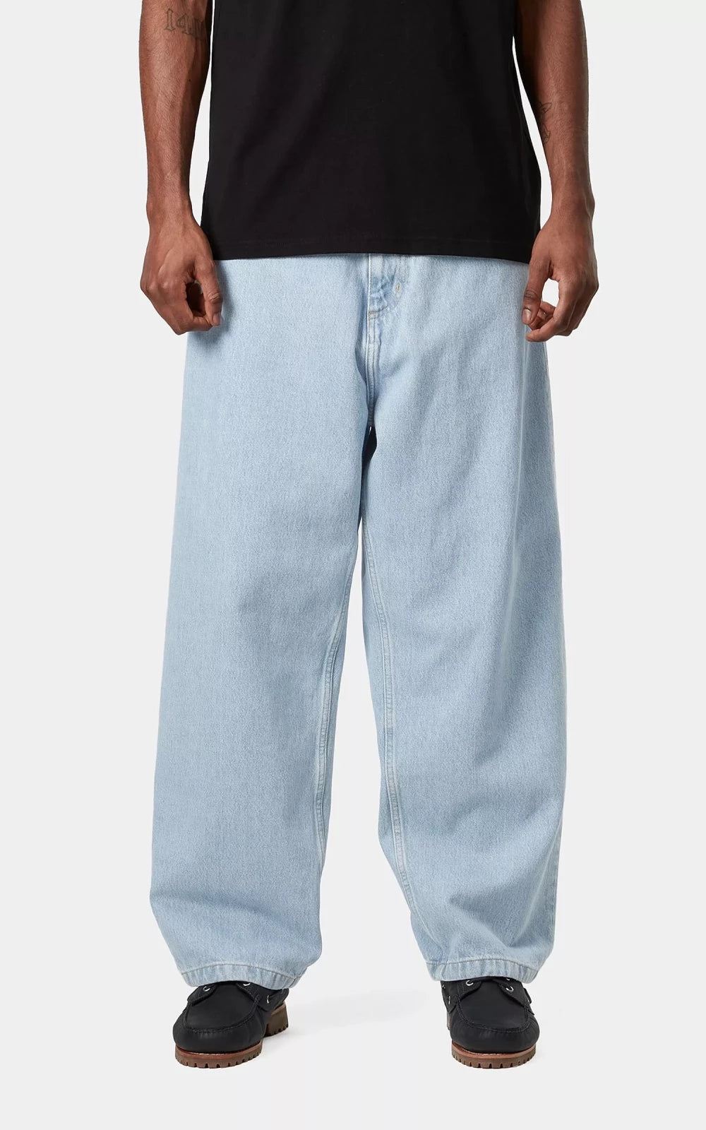 Carhartt WIP Brandon Pant Smith Denim Blue Heavy Stone Bleached