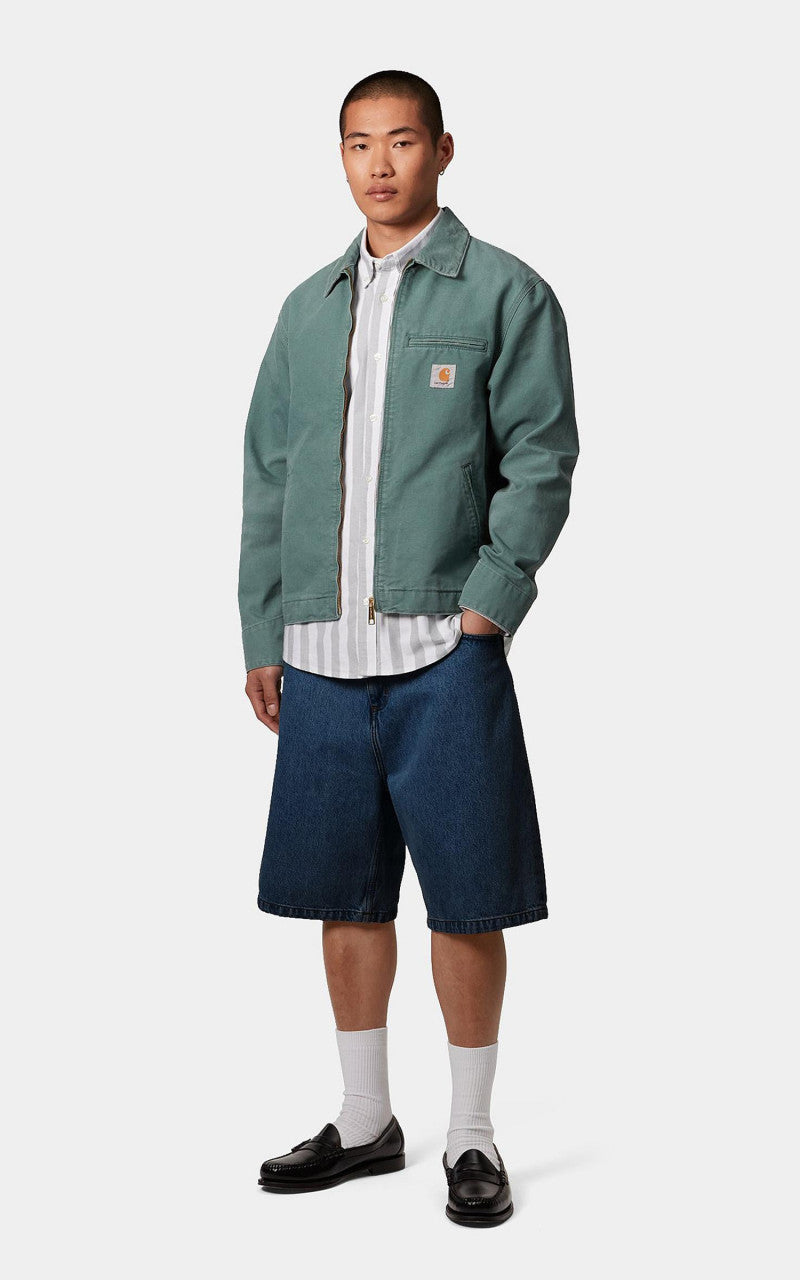 Carhartt WIP Brandon Short Smith Denim Stone Washed Blue