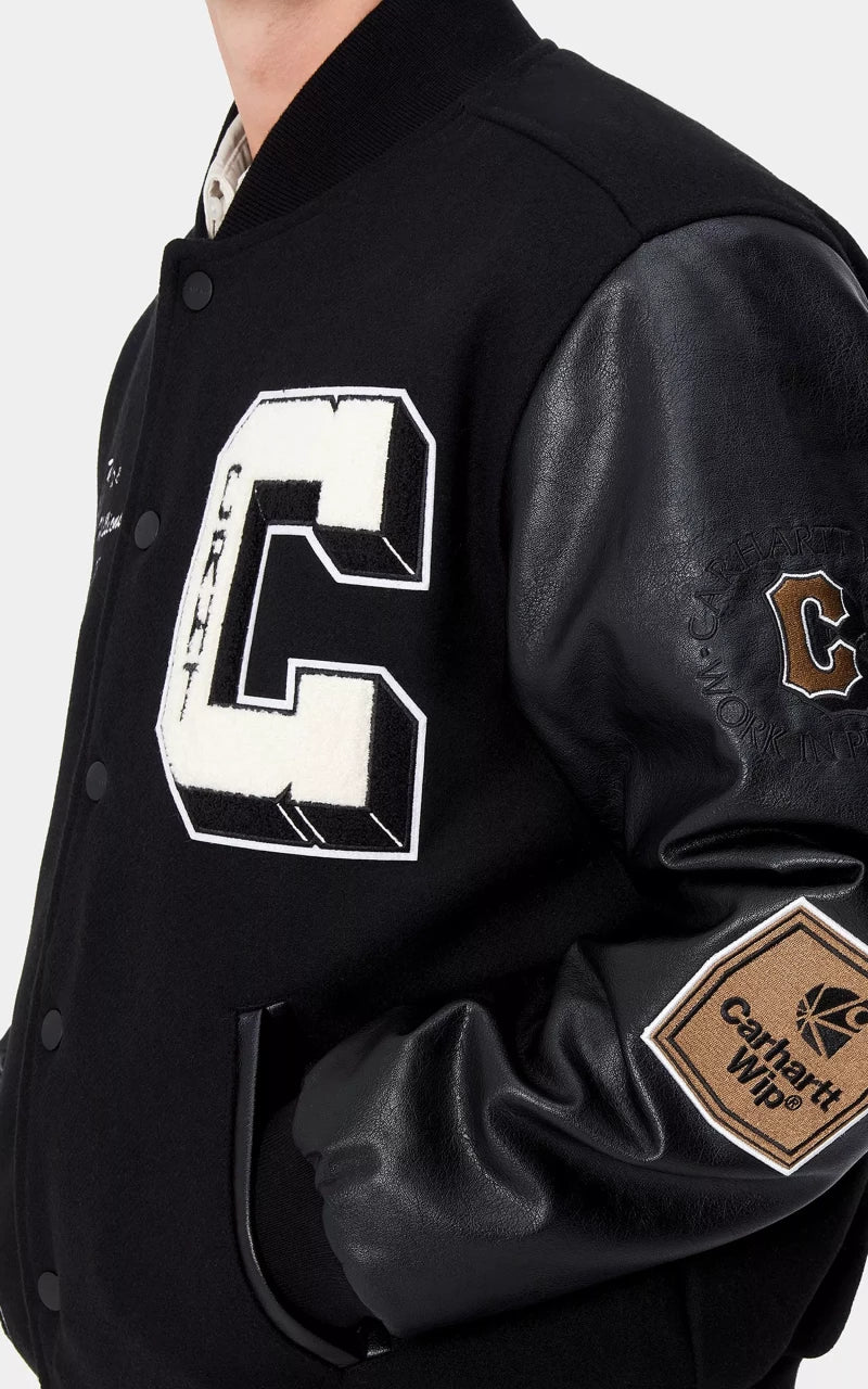 Carhartt WIP Brown Ducks Bomber Black/Black