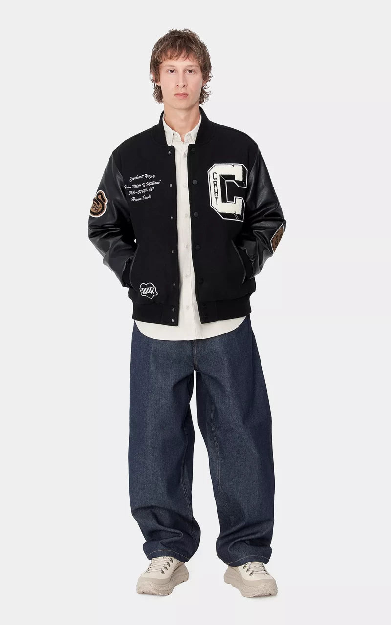 Carhartt WIP Brown Ducks Bomber Black/Black