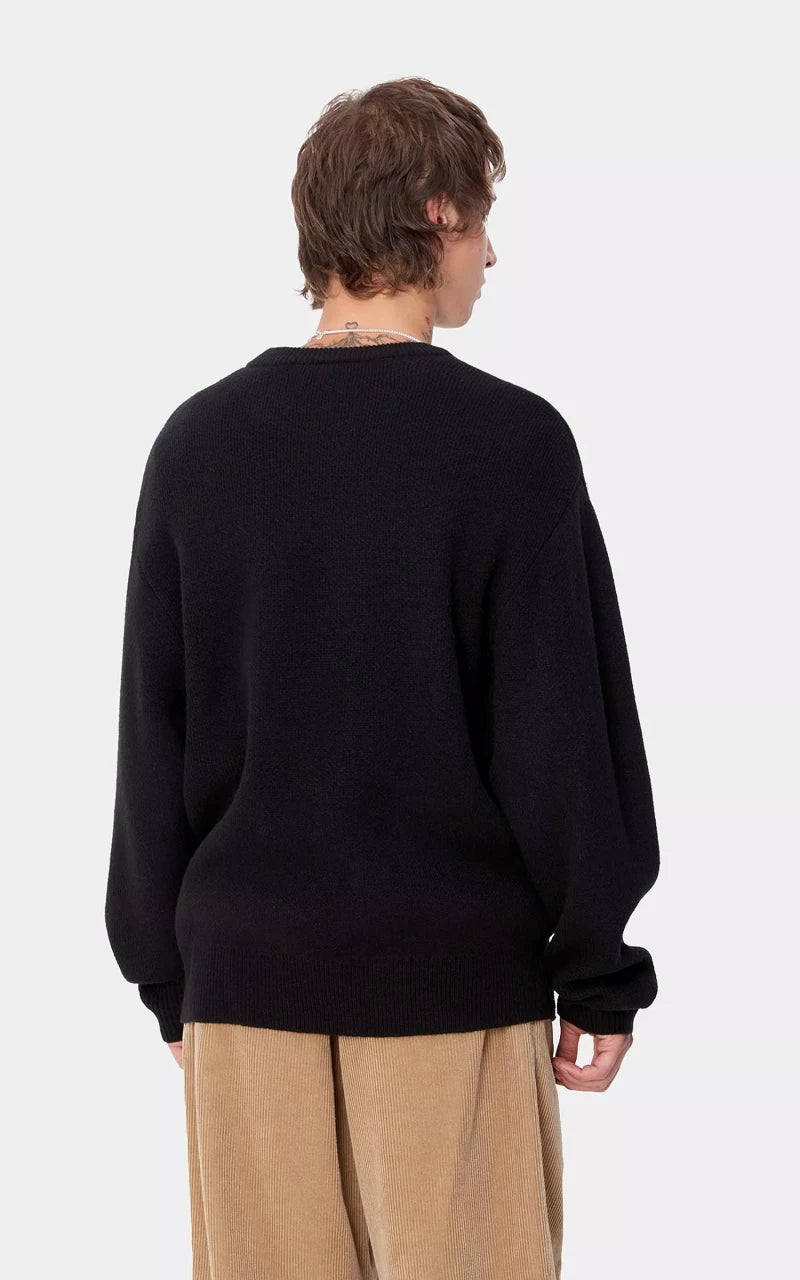 Carhartt WIP Brown Ducks Sweater Black