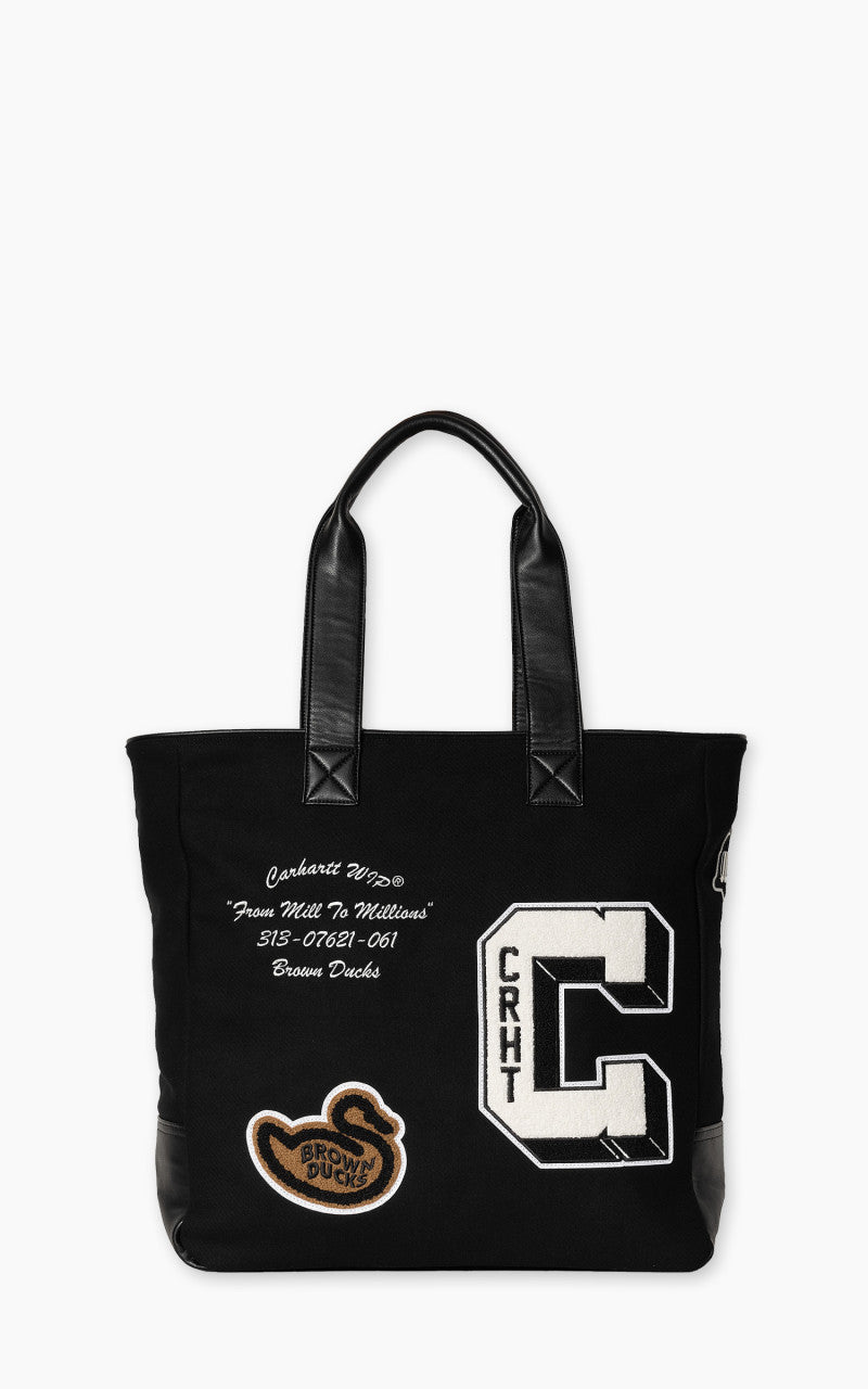 Carhartt WIP Brown Ducks Tote Black/Black