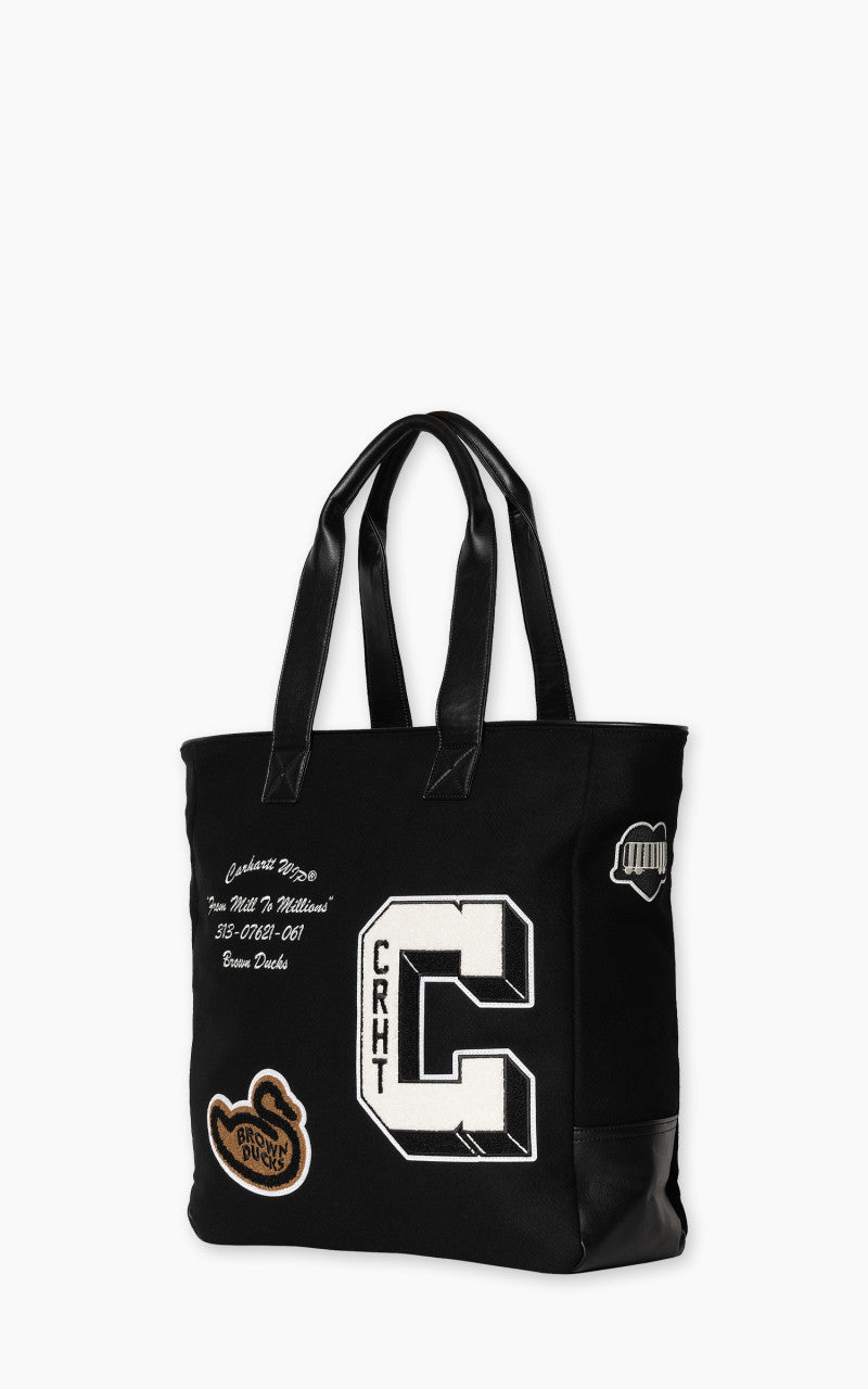 Carhartt WIP Brown Ducks Tote Black/Black