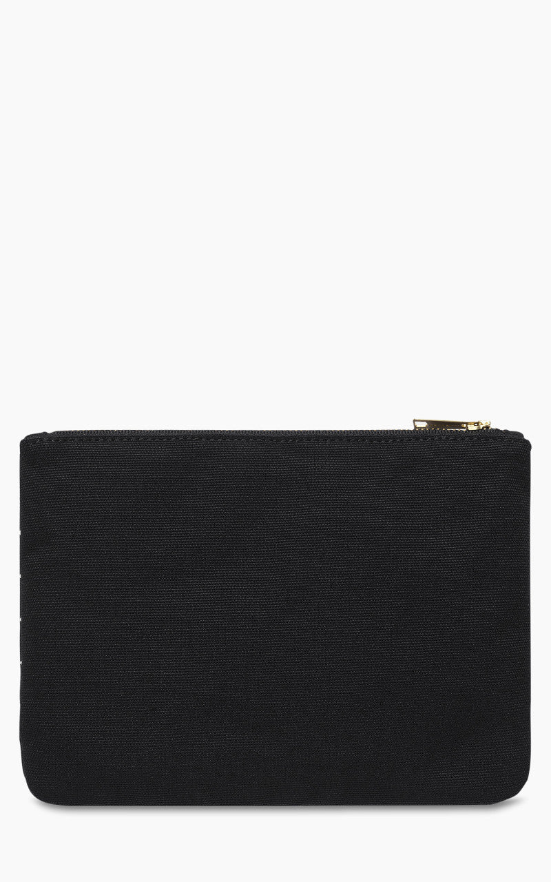 Carhartt WIP Canvas Graphic Zip Wallet Heart Bandana Print/Black