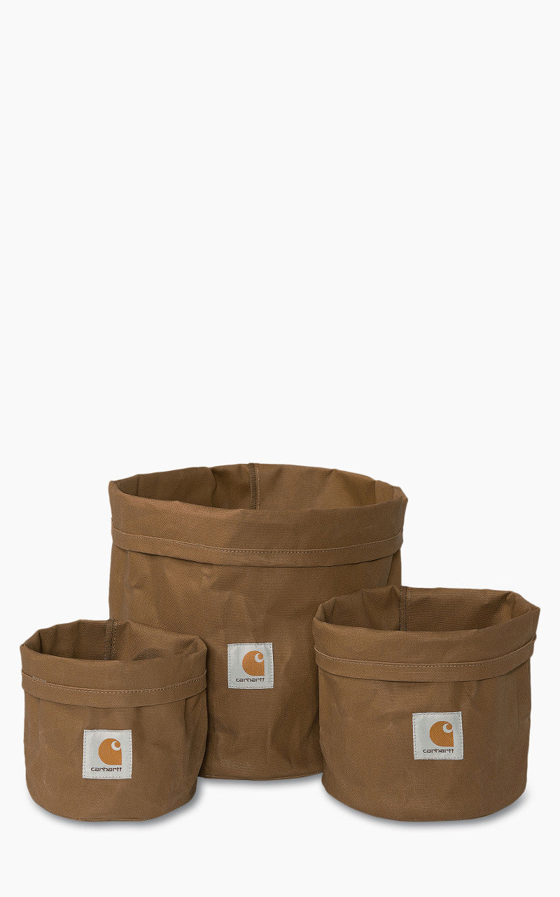 Carhartt WIP Canvas Planter Set Hamilton Brown