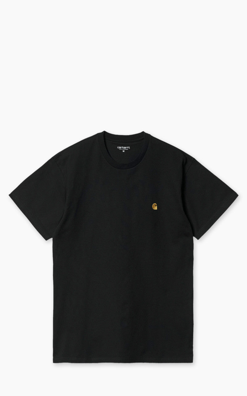 Carhartt WIP S/S Chase T-Shirt Black/Gold