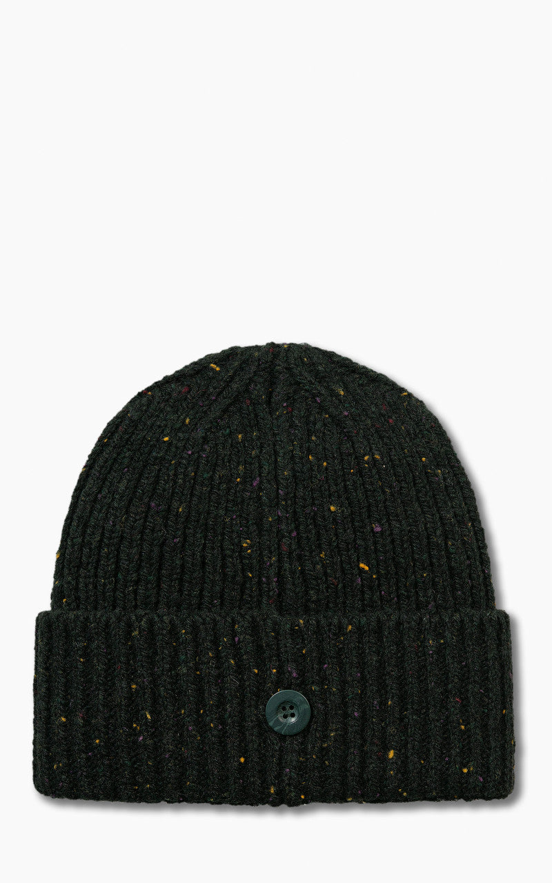 Carhartt WIP Anglistics Beanie Speckled Dark Cedar