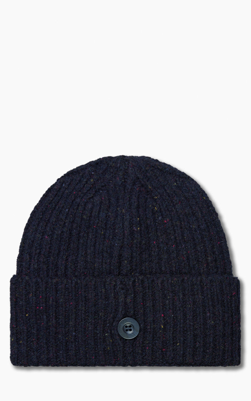 Carhartt WIP Anglistics Beanie Speckled Dark Navy Heather