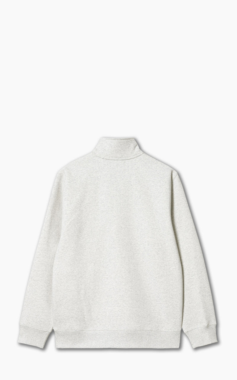 Carhartt WIP Chase Neck Zip Sweatshirt Ash Heather/Gold
