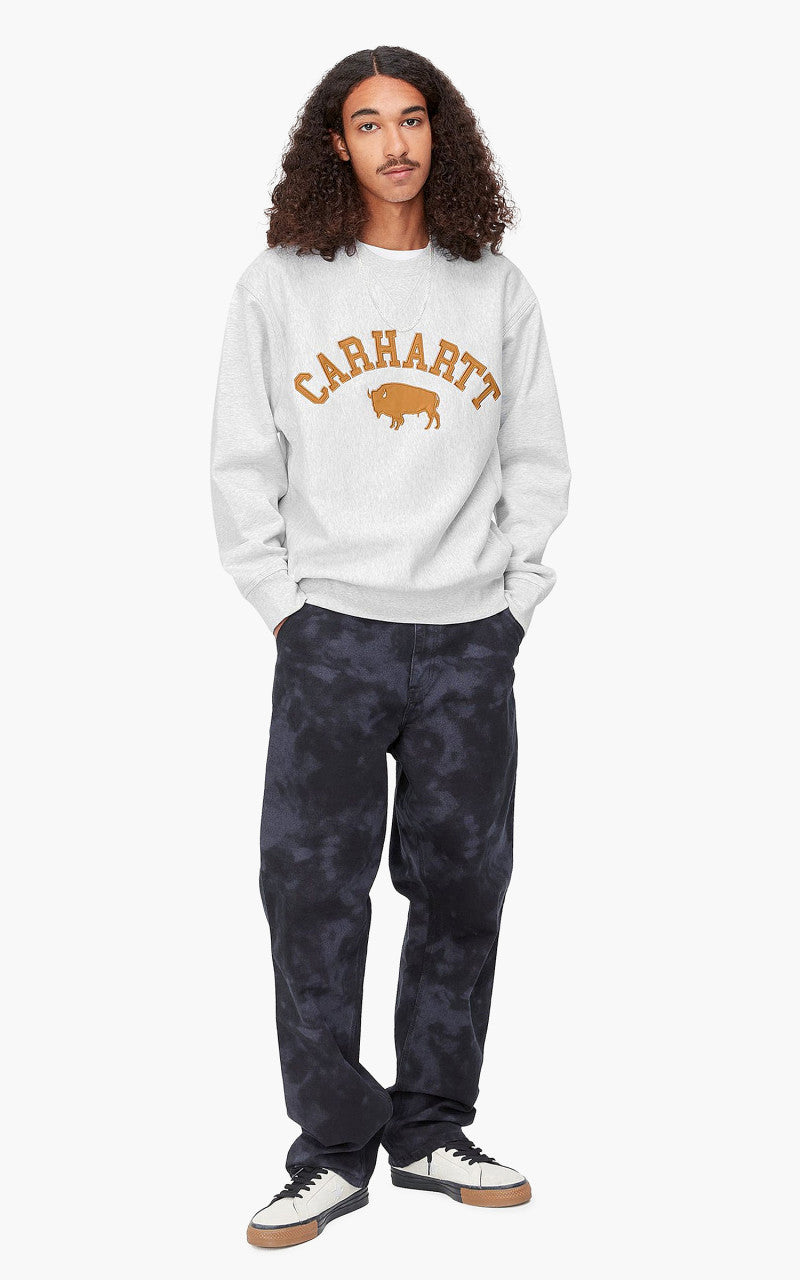 Carhartt WIP Locker Sweat Ash Heather/Brown
