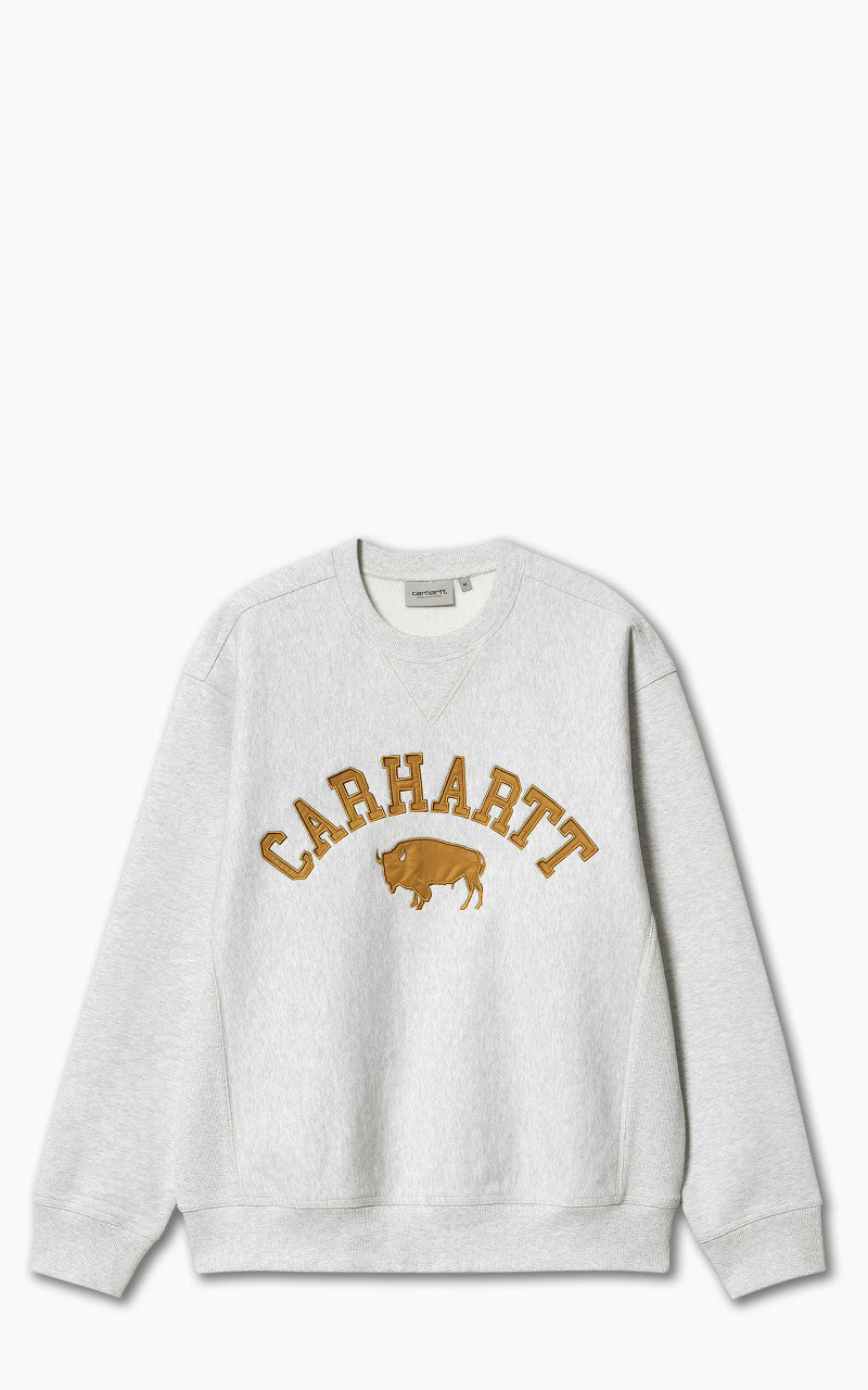 Carhartt WIP Locker Sweat Ash Heather/Brown