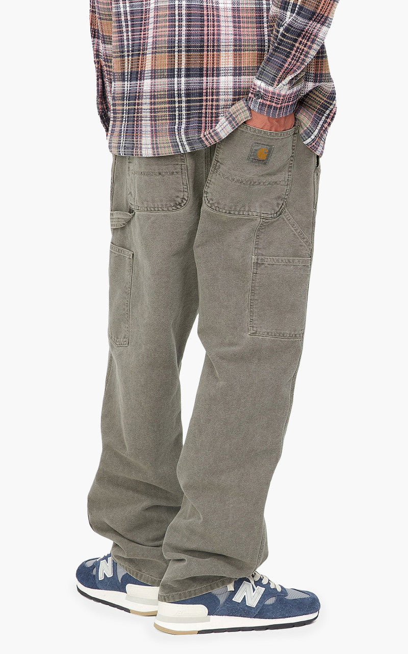 Carhartt WIP Single Knee Pant Dearborn Canvas Faded Black