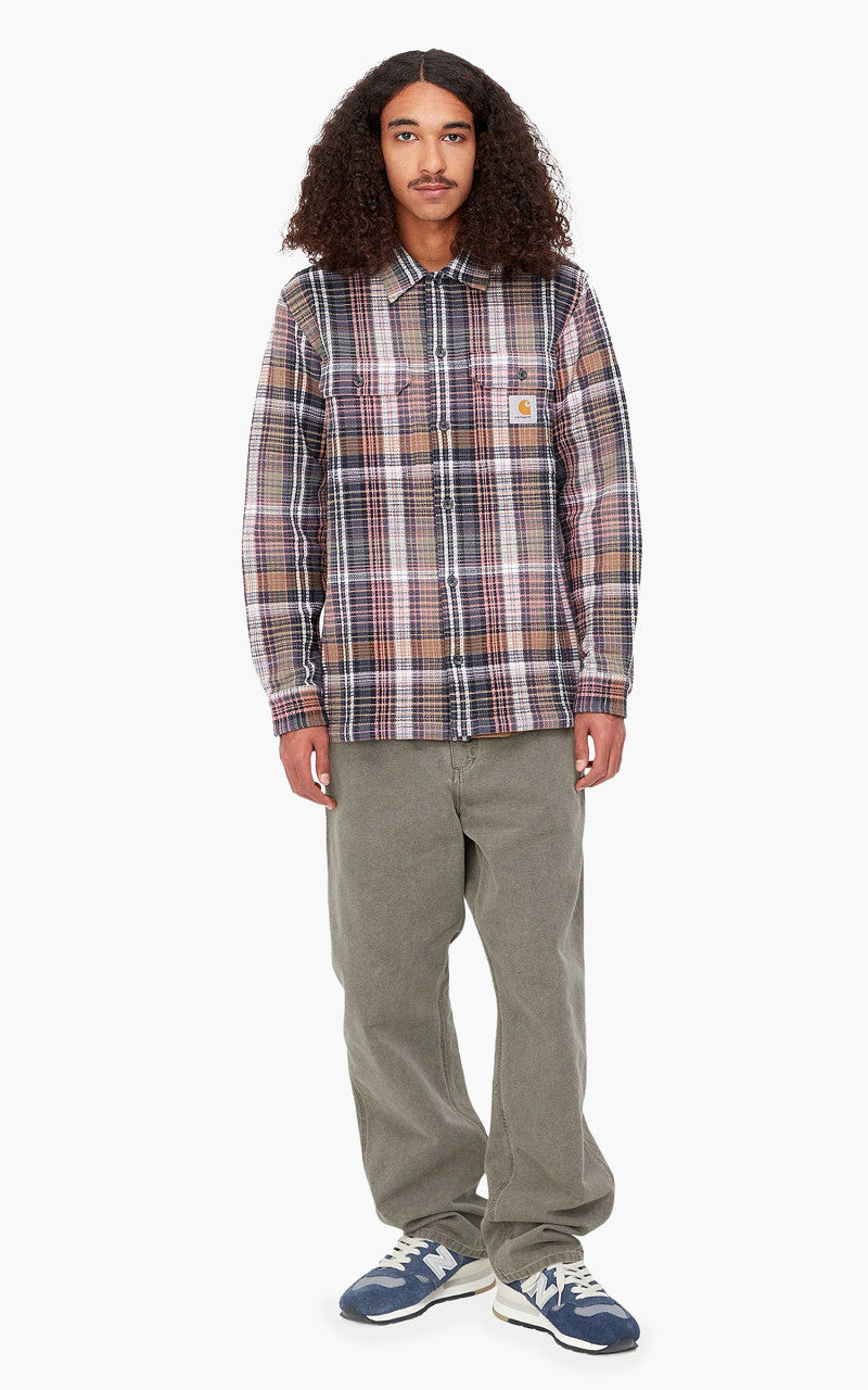 Carhartt WIP Single Knee Pant Dearborn Canvas Faded Black