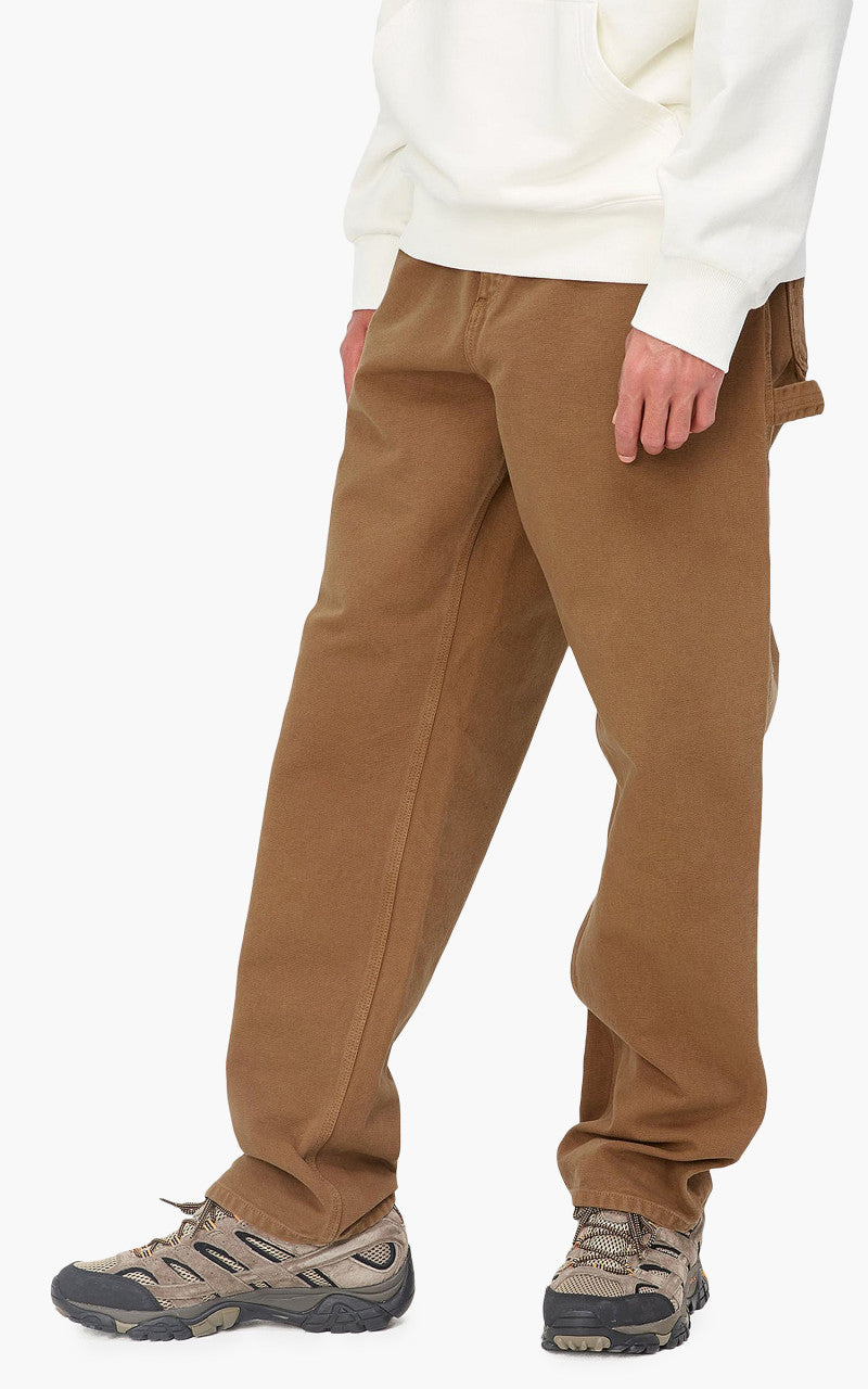 Carhartt WIP Single Knee Pant Dearborn Canvas Faded Tamarind