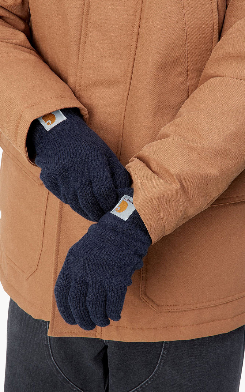 Carhartt WIP Watch Gloves Dark Navy