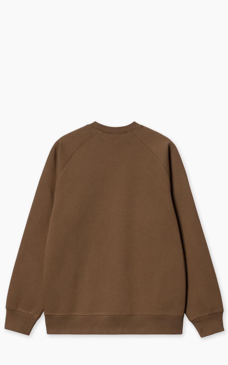 Carhartt WIP Chase Sweatshirt Chocolate/Gold