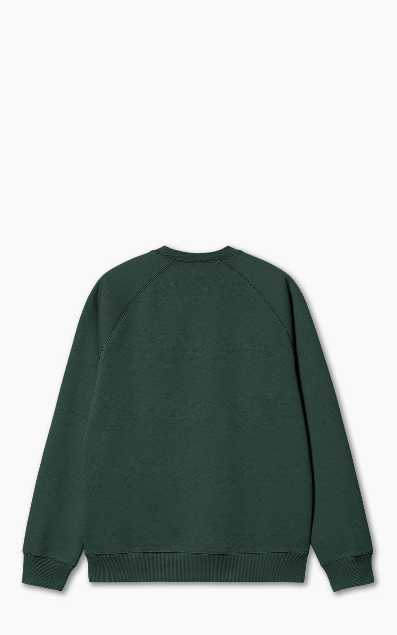 Carhartt WIP Chase Sweatshirt Discovery Green/Gold