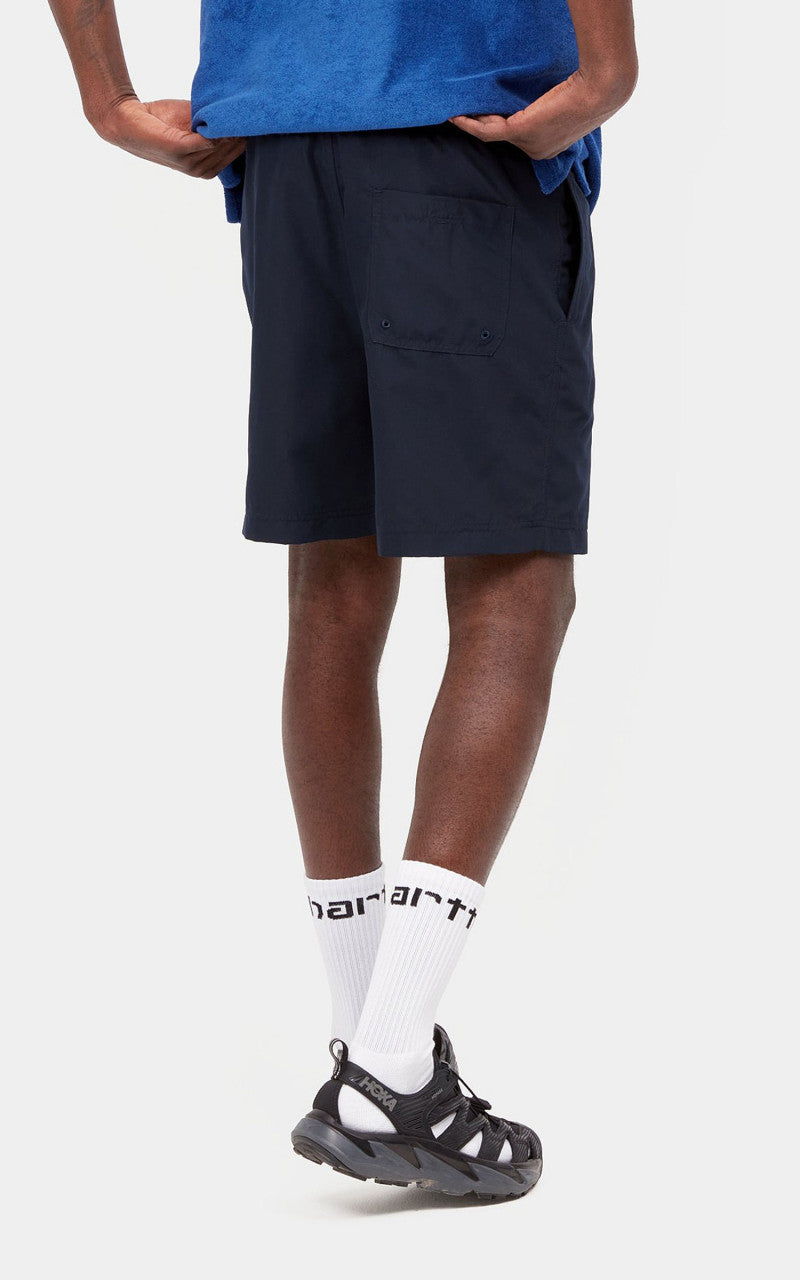 Carhartt WIP Chase Swim Trunks Dark Navy/Gold