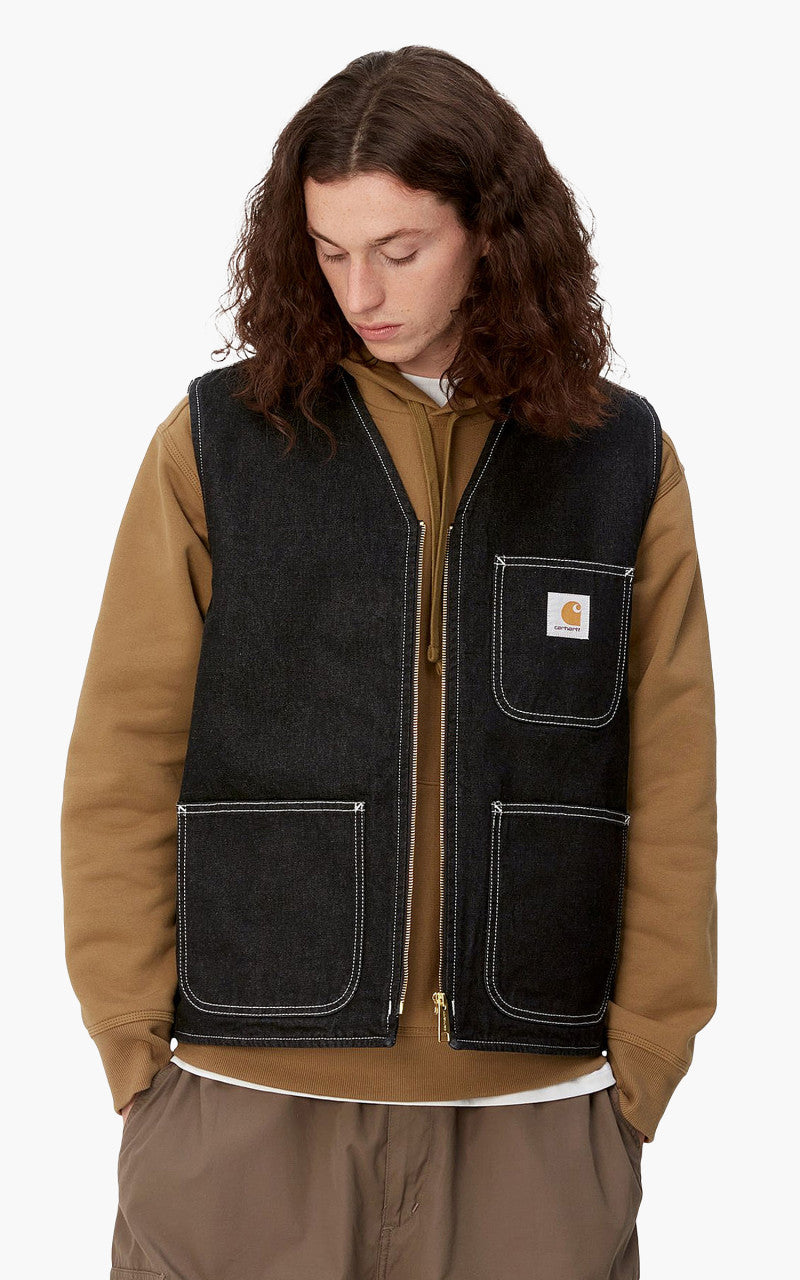 Carhartt WIP Chore Vest Black One Wash