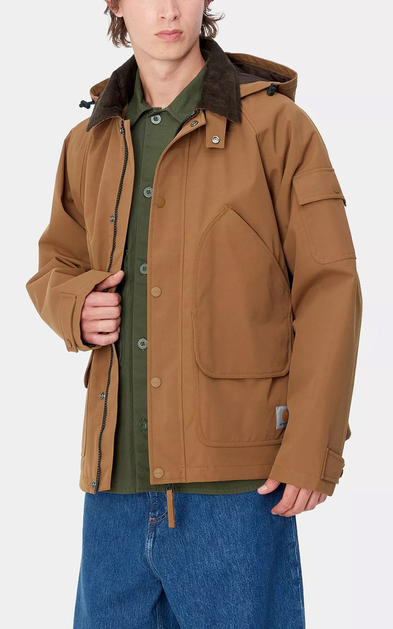 Carhartt WIP Clarton Jacket Hamilton Brown/Tobacco