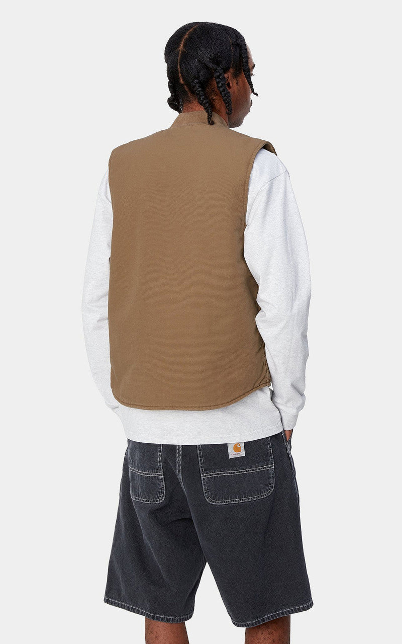 Carhartt WIP Classic Vest Hamilton Brown Rinsed