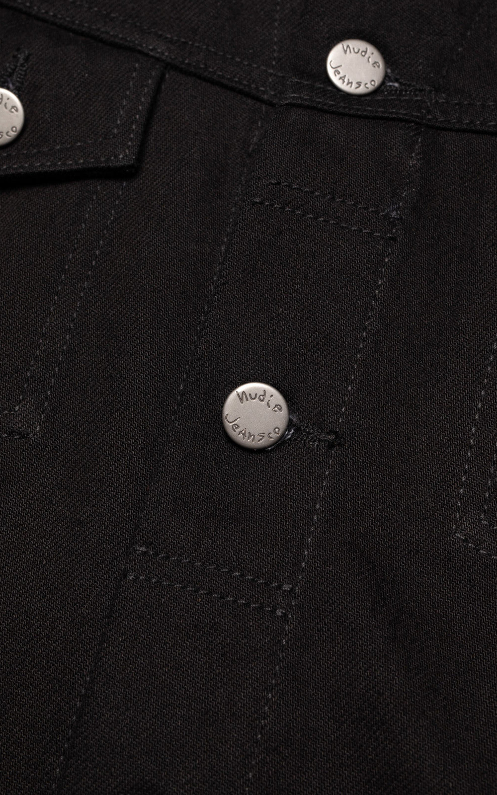 Nudie Jeans Conny Denim Jacket Dry Black Tar