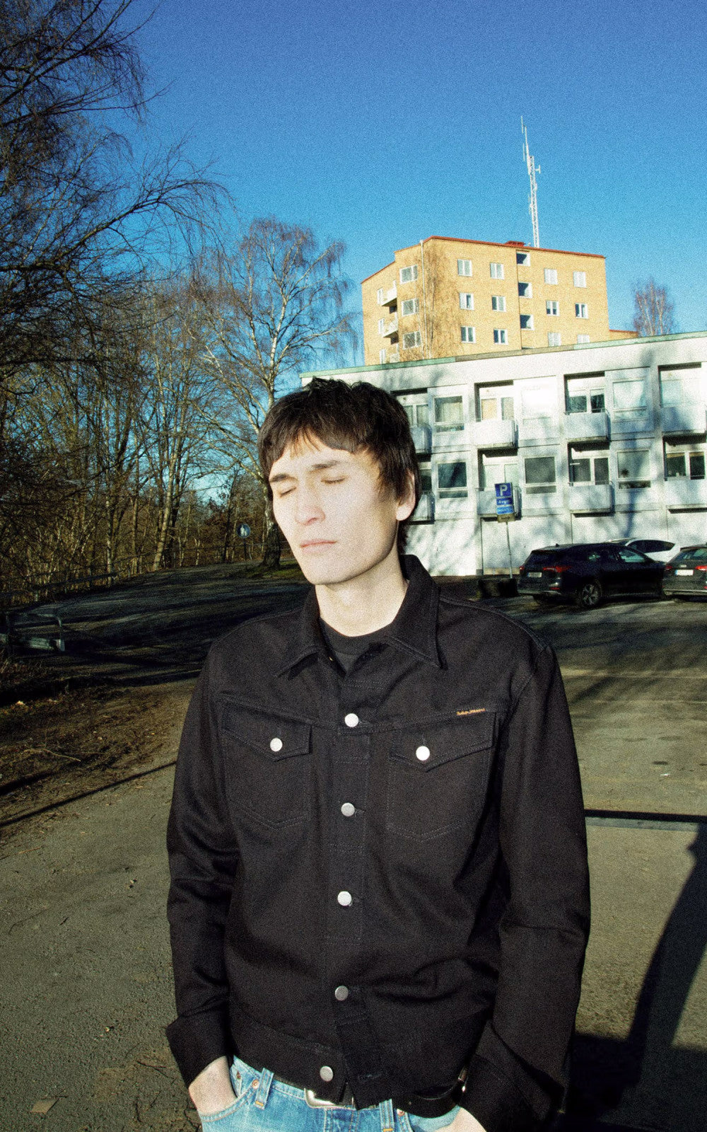 Nudie Jeans Conny Denim Jacket Dry Black Tar