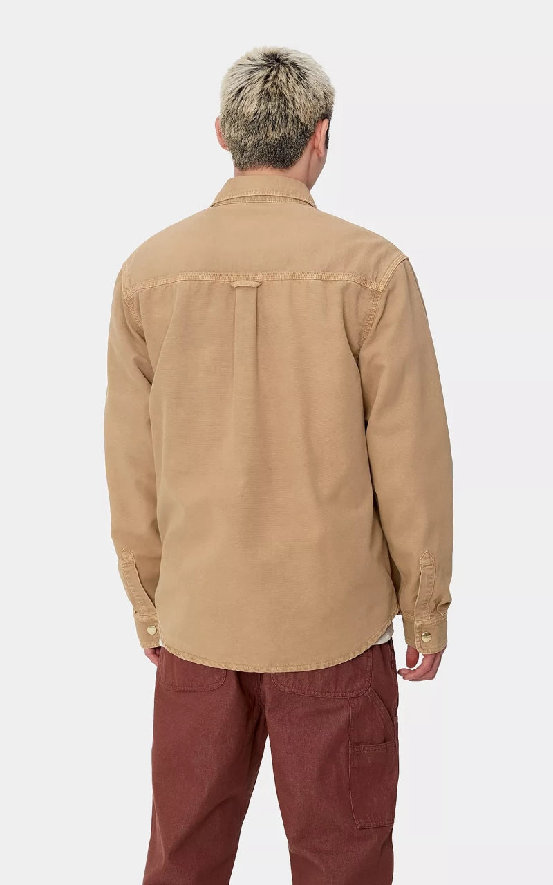 Carhartt WIP Conro Shirt Jac Stone Dyed Peanut
