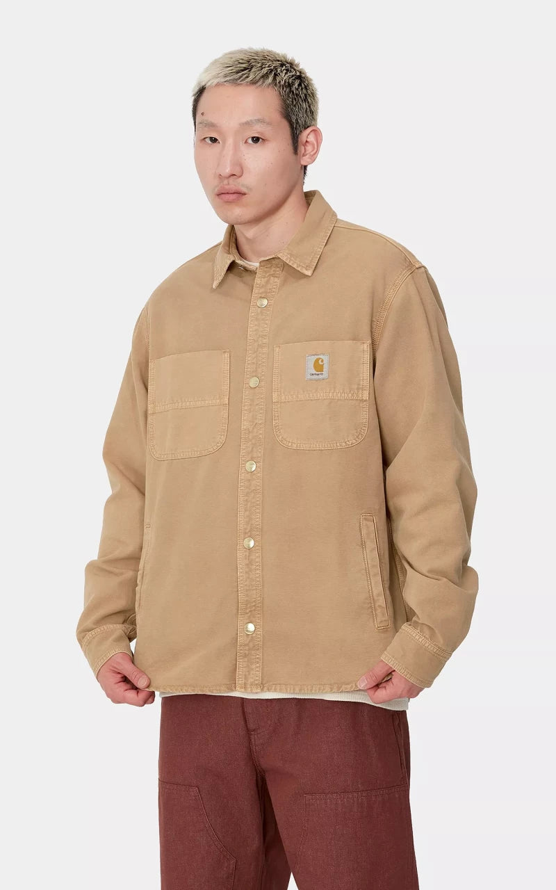 Carhartt WIP Conro Shirt Jac Stone Dyed Peanut