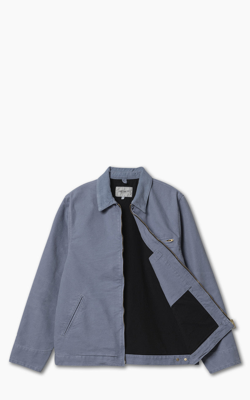 Carhartt WIP Detroit Jacket Dearborn Canvas Aged Bay Blue