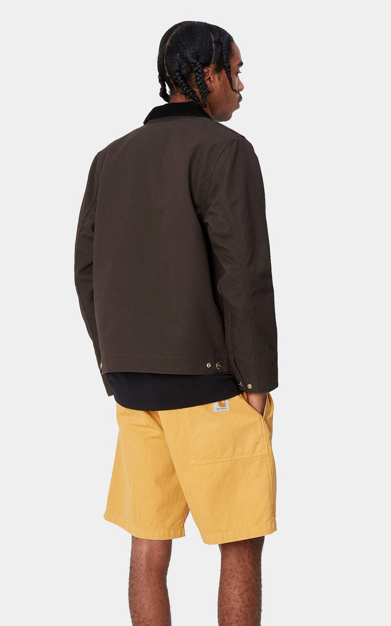 Carhartt WIP Detroit Jacket Dearborn Canvas Rigid Tobacco