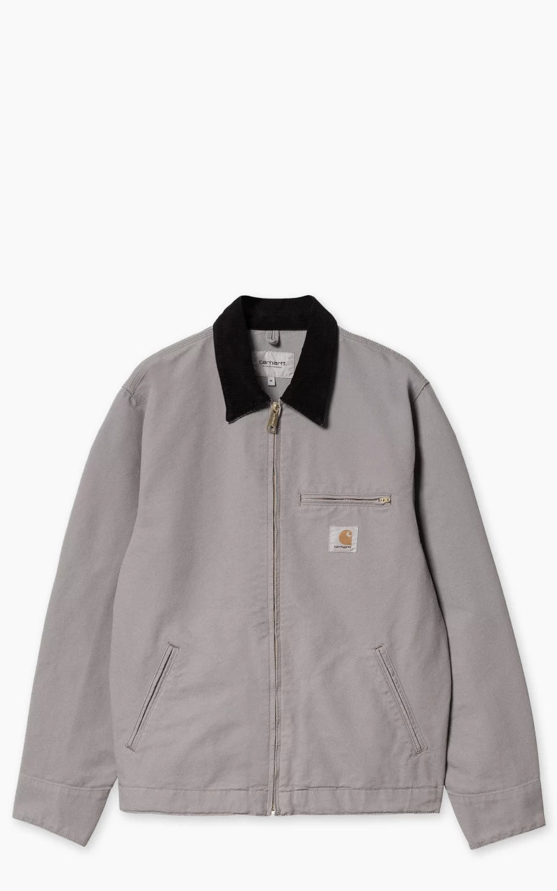 Carhartt WIP Detroit Jacket Dearborn Canvas Rinsed Yosemite/Black Carhartt WIP Detroit Jacket Dearborn Canvas Rinsed Yosemite/Black