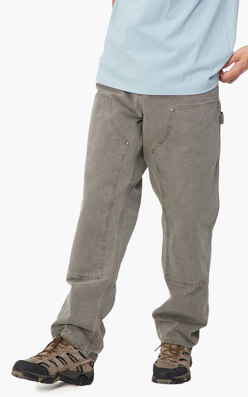 Carhartt WIP Double Knee Pant Dearborn Canvas Faded Black