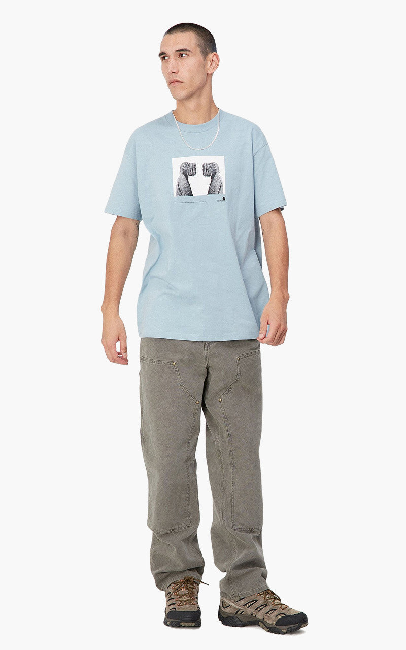 Carhartt WIP Double Knee Pant Dearborn Canvas Faded Black