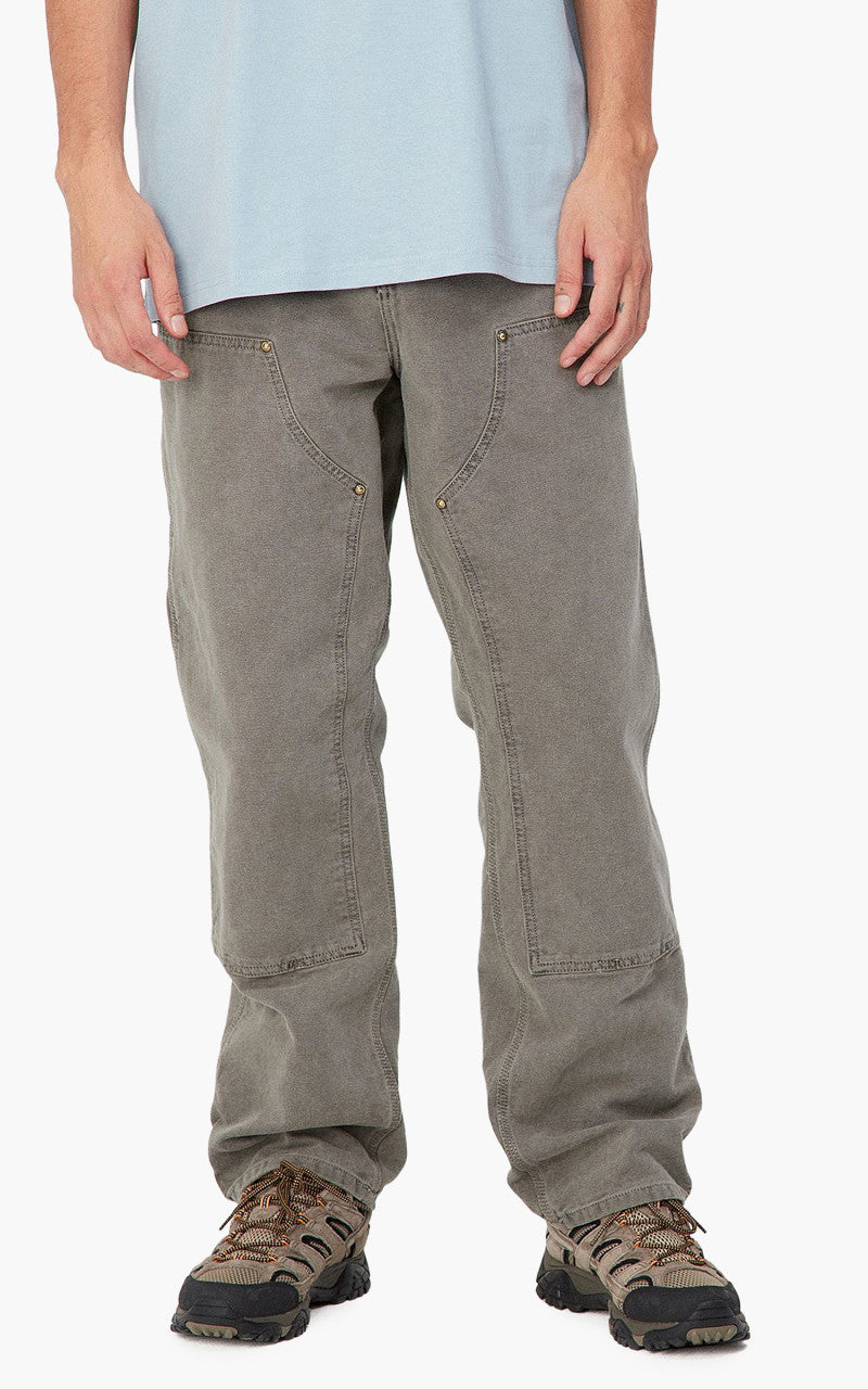 Carhartt WIP Double Knee Pant Dearborn Canvas Faded Black
