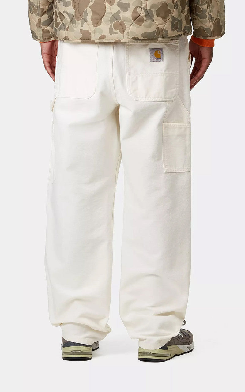 Carhartt WIP Double Knee Pant Dearborn Canvas Rinsed Wax