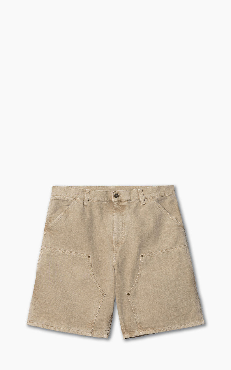 Carhartt WIP Double Knee Short Dusty H Brown Faded