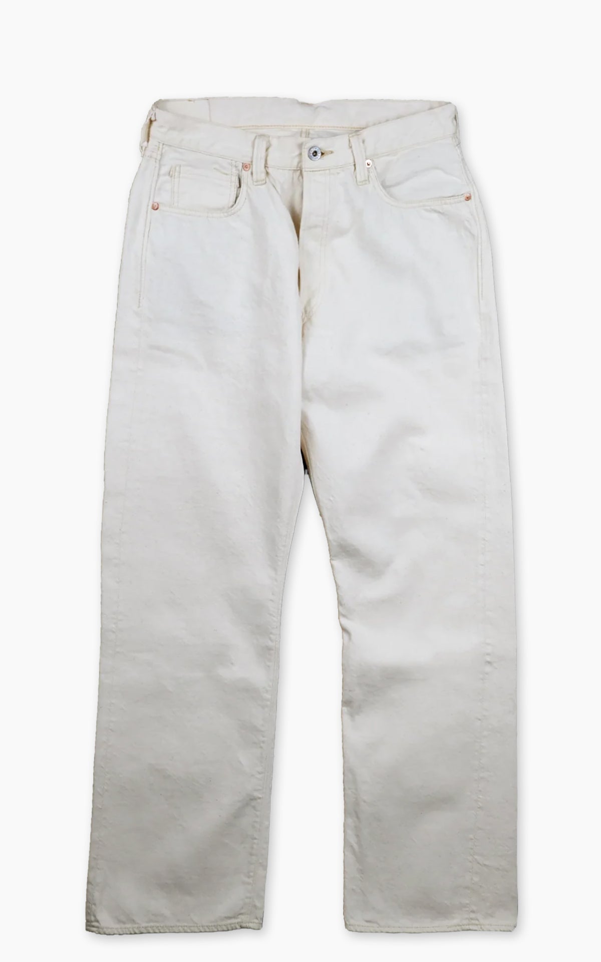 Fullcount S0105ECSSW WWII Model Selvedge Denim One Wash Ecru