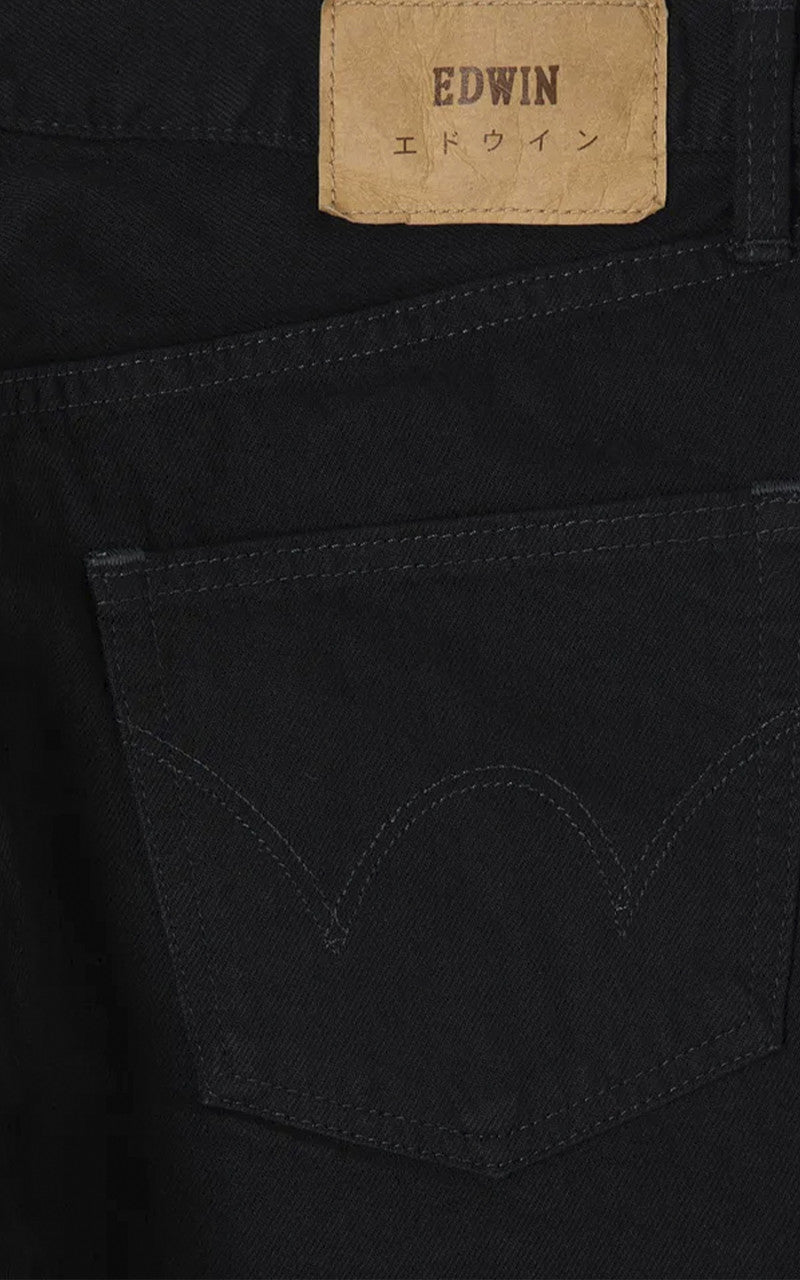 Edwin Regular Tapered "Made in Japan" Kaihara Denim Black 13oz