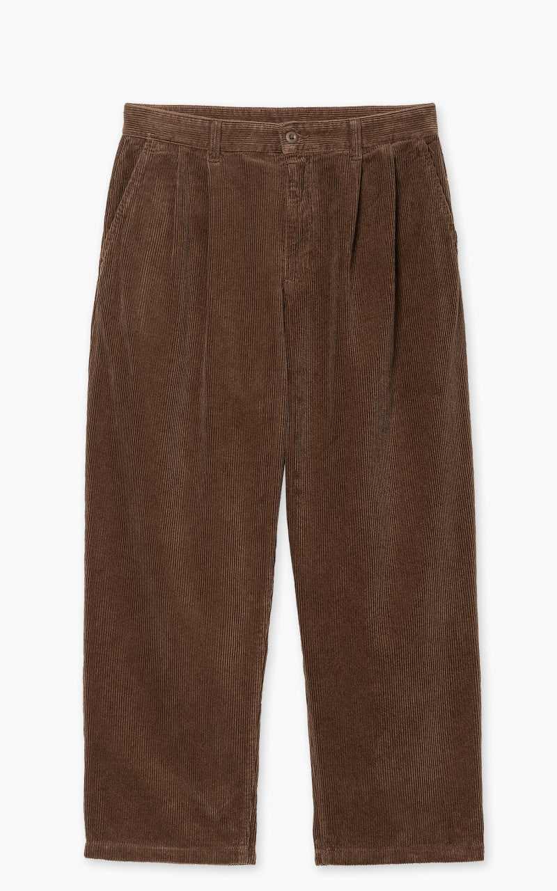 Carhartt WIP Evan Pant Coventry Corduroy Rinsed Chocolate