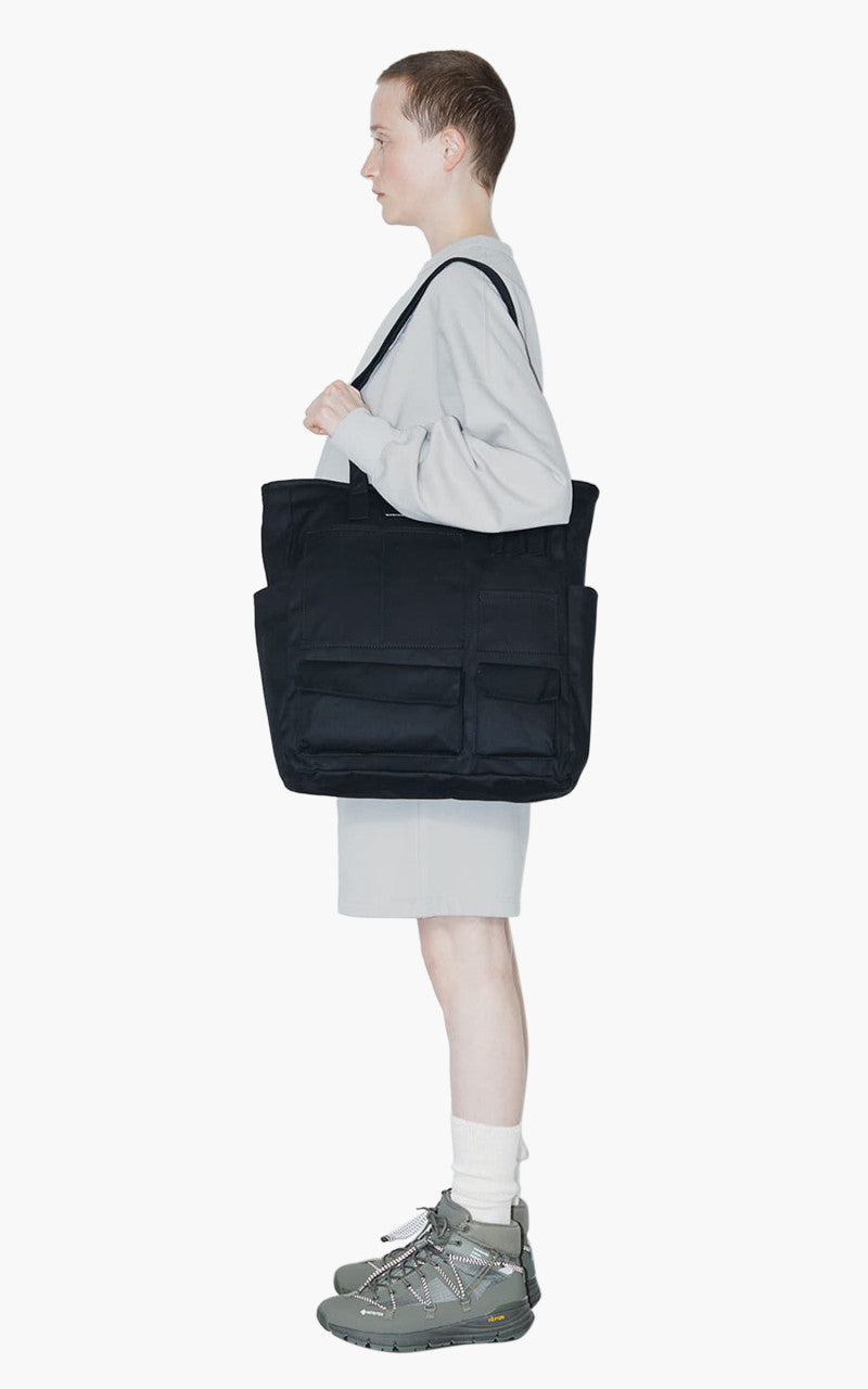 F/CE. W.R. Canvas Pocket Tote Bag Black