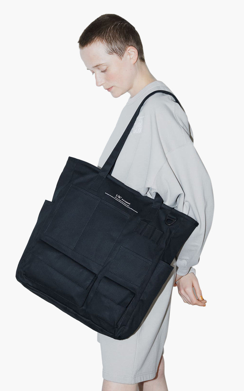 F/CE. W.R. Canvas Pocket Tote Bag Black