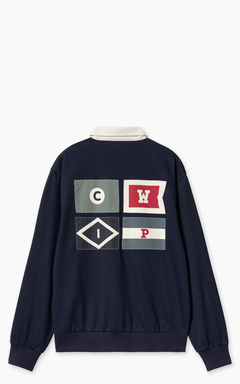 Carhartt WIP Flags Rugby Sweat Space
