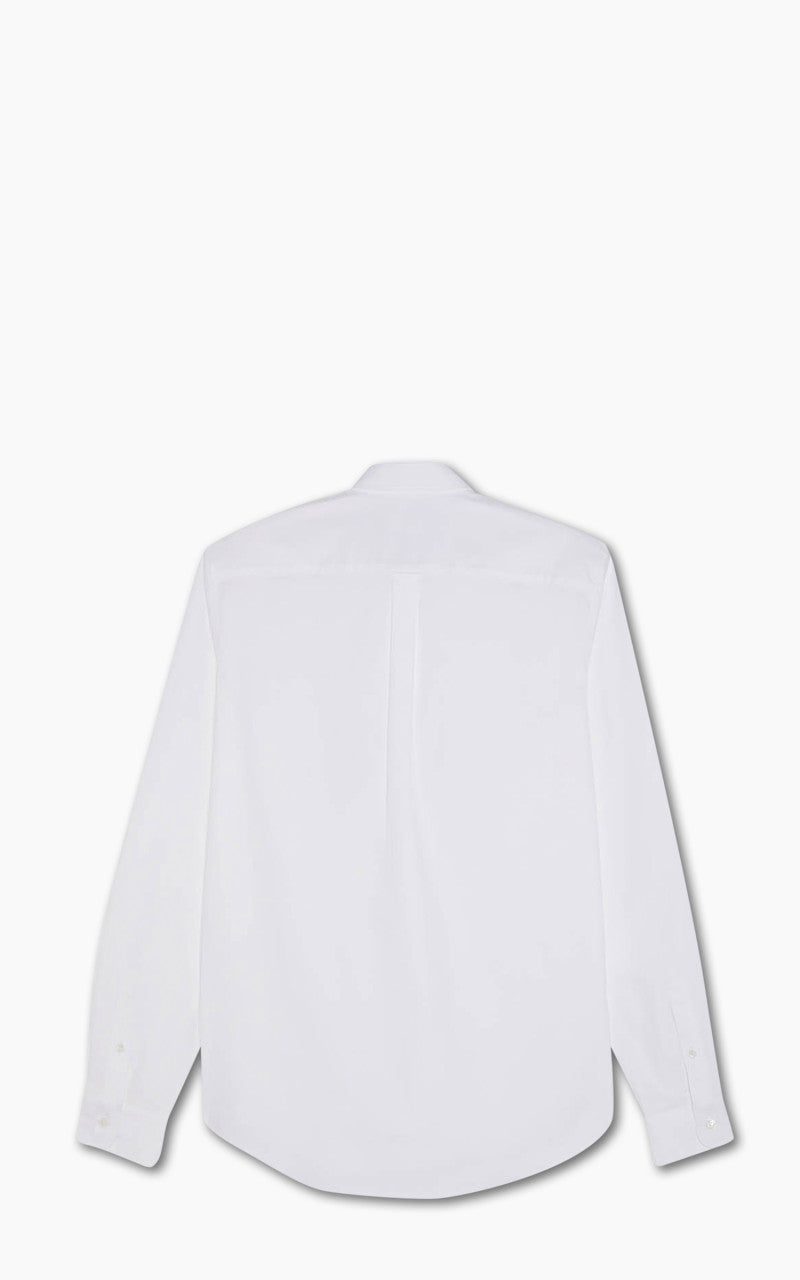Maison Kitsuné Tricolor Fox Patch Classic Shirt BD White