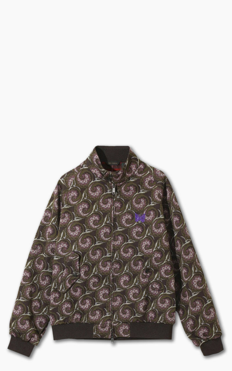 Baracuta x Needles G9 Jacquard Jacket Dark Brown