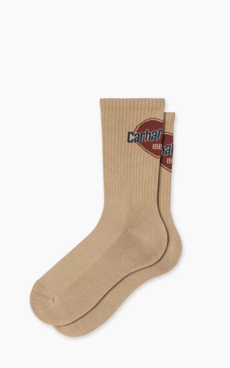 Carhartt WIP Growth Socks Dusty H Brown