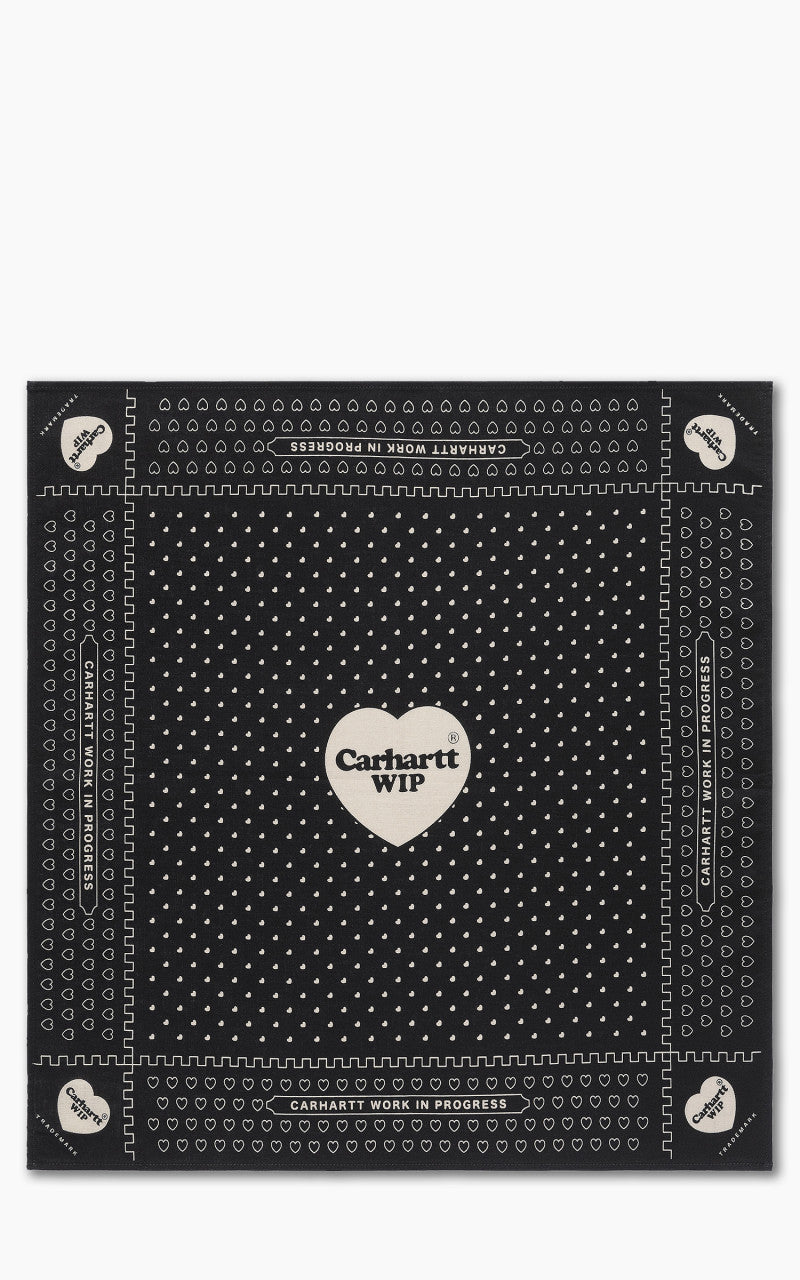 Carhartt WIP Heart Bandana Black
