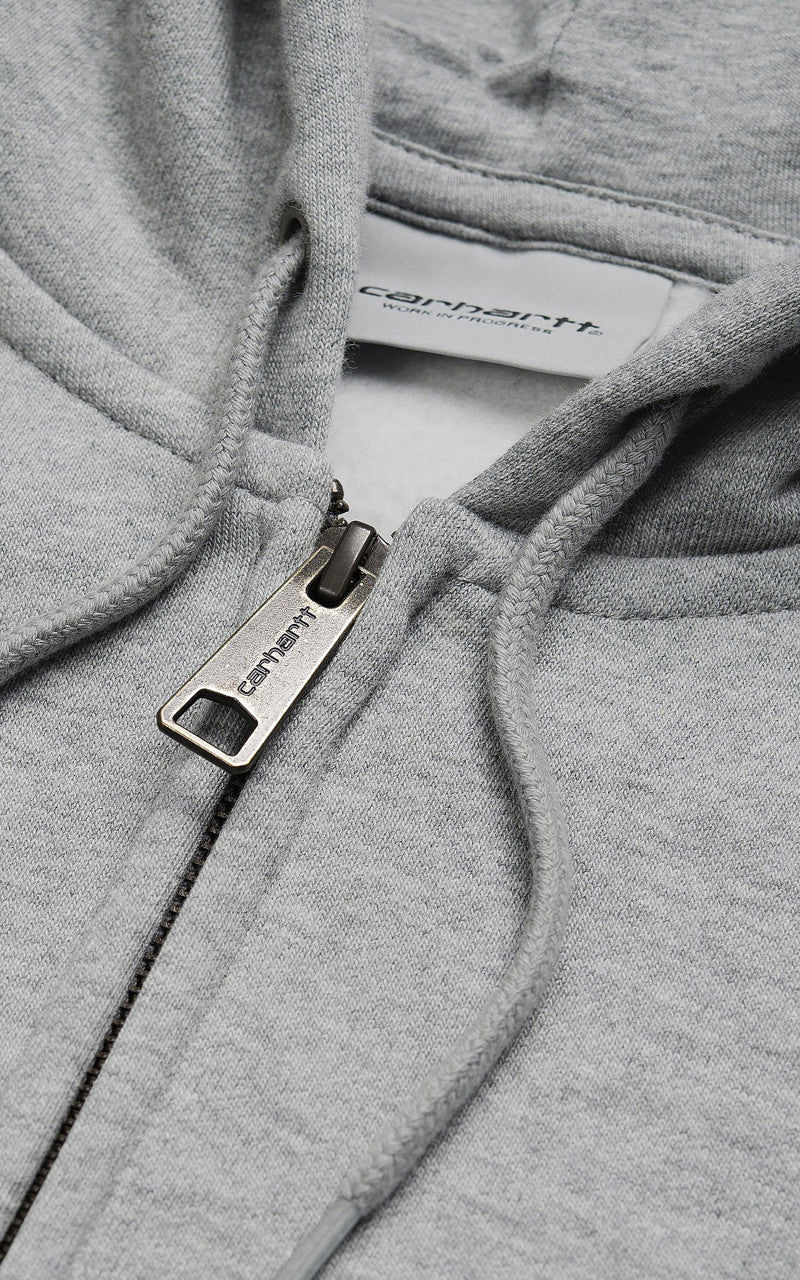 Carhartt WIP Hooded Chase Jacket Grey Heather/Gold