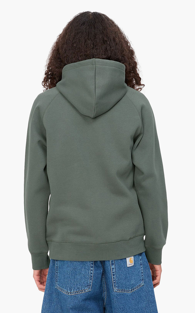 Carhartt WIP Hooded Chase Sweatshirt Jura/Gold