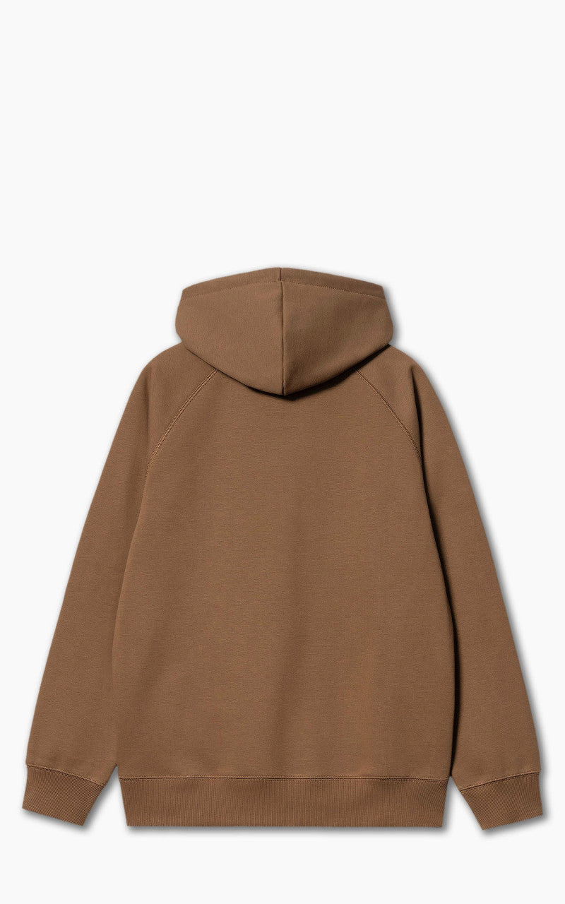 Carhartt WIP Hooded Chase Sweatshirt Tamarind/Gold